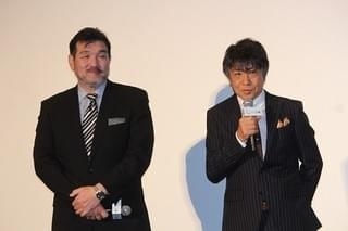 野村萬斎＆香川照之、まさかの“チュー”!? 「七つの会議」で激しい口論の応酬