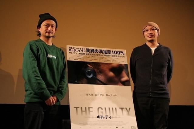 聞き手を務めた映画評論家の森直人氏と