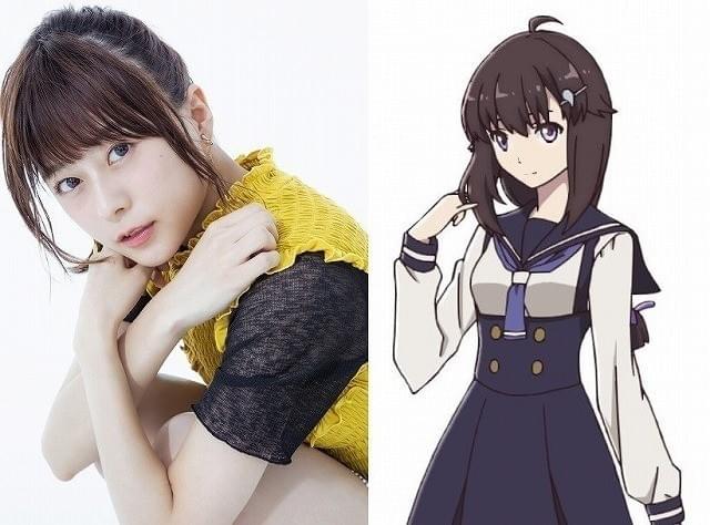 引っ込み思案な高校生カスミを演じる