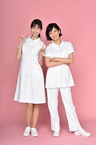 中条あやみ＆水川あさみが“白衣の戦士”に！ 痛快ナースコメディが4月放送
