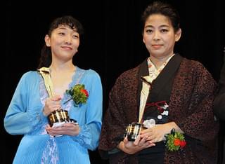 安藤サクラ、柄本佑との夫婦W受賞に歓喜「こんなお祭り騒ぎもうない」