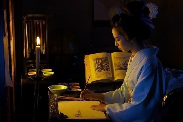 勝明の娘・雪姫役の小松