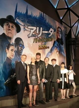 日米アリータそろい踏み！ SF超大作「アリータ バトル・エンジェル」が日本凱旋
