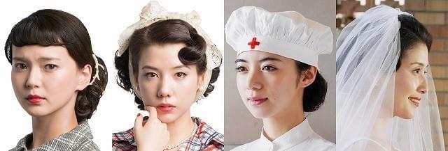 運命の翻ろうされる4人の女たちを演じる