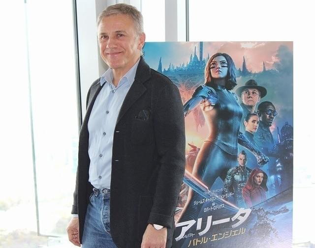 取材に応じたクリストフ・ワルツ