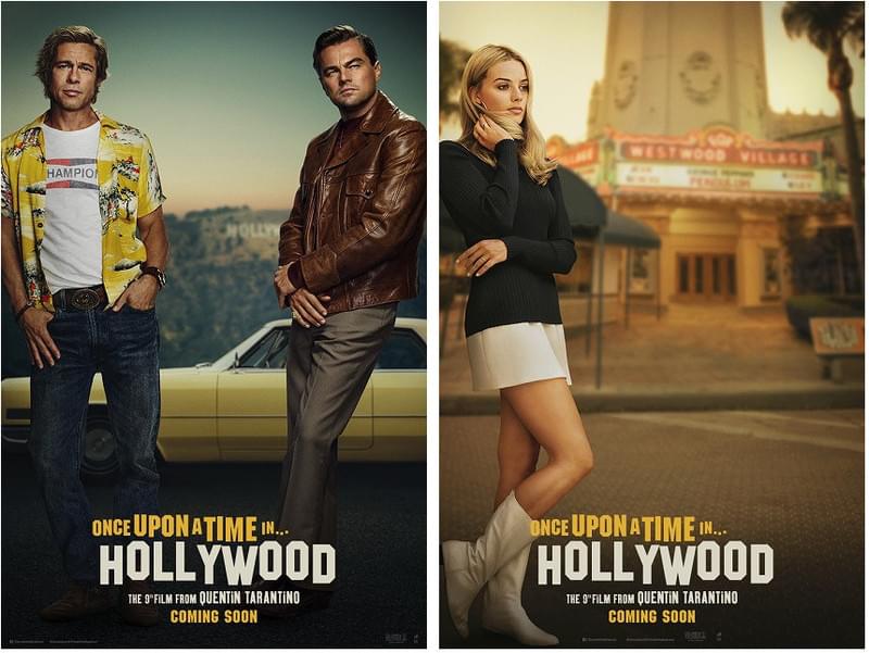 タランティーノ×レオ×ブラピ「ワンス・アポン・ア・タイム・イン・ハリウッド」特報＆海外版ポスター公開！