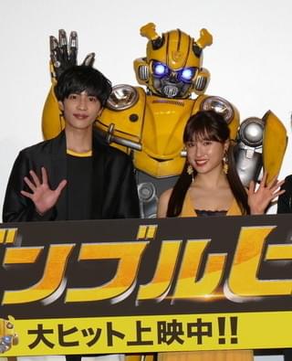 土屋太鳳、バンブルビーと「お花見行きたい！」 弟・神葉とイベント初共演も実現