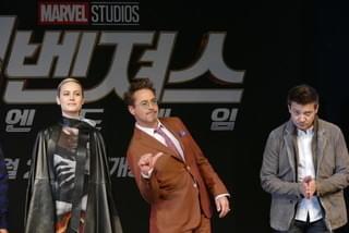 「アベンジャーズ エンドゲーム」どんな決着？ ロバート・ダウニー・Jr.らが韓国で記者会見