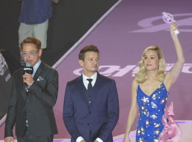 ブリー・ラーソン、感極まる「アベンジャーズ」訪韓にファン4000人が熱狂！