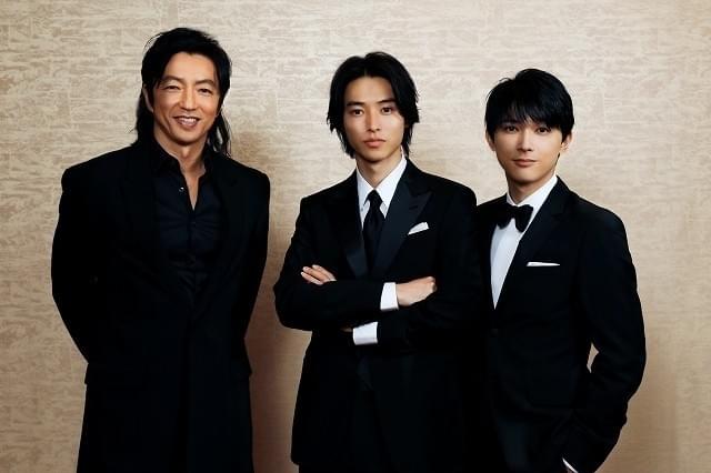 3ショットインタビューに応じた山崎賢人＆吉沢亮＆大沢たかお