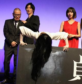 池田エライザ、サプライズの貞子降臨にも堂々「ただ怖いだけではない」