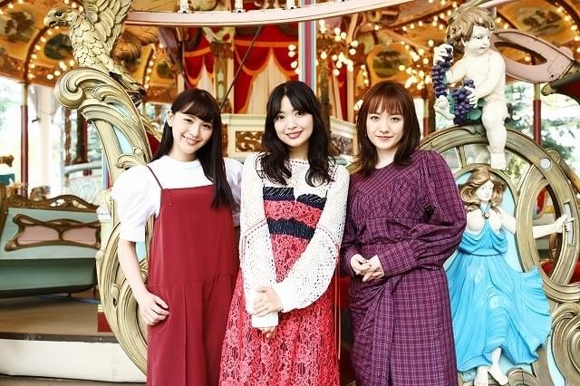 北原里英×小島藤子×浅川梨奈“夜の”としまえんで見せたハイテンションな芝居