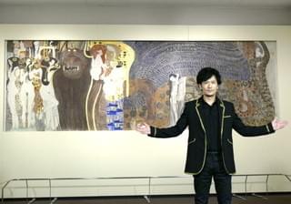 稲垣吾郎、クリムトの名画と対面「心奪われる感覚」