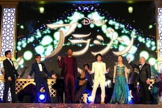 ウィル・スミス、ジーニーの声優を務める山寺宏一と対面「共通点はハンサムなところ」