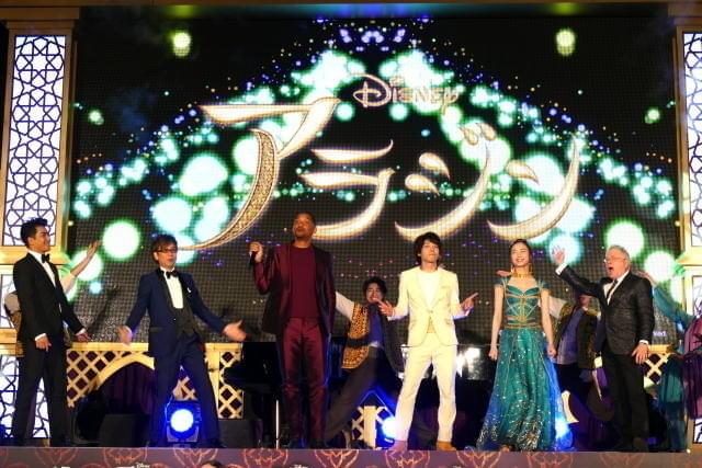 ウィル・スミス、ジーニーの声優を務める山寺宏一と対面「共通点はハンサムなところ」