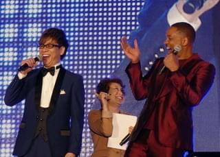 ウィル・スミス、ジーニーの声優を務める山寺宏一と対面「共通点はハンサムなところ」
