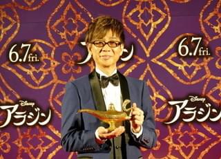 ウィル・スミス、ジーニーの声優を務める山寺宏一と対面「共通点はハンサムなところ」