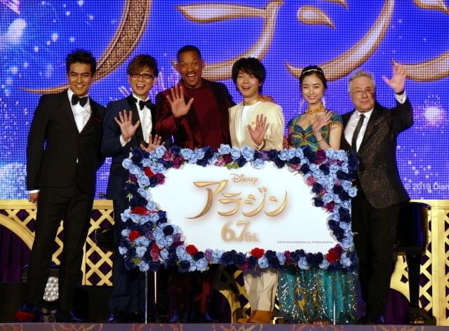 ウィル・スミス、ジーニーの声優を務める山寺宏一と対面「共通点はハンサムなところ」