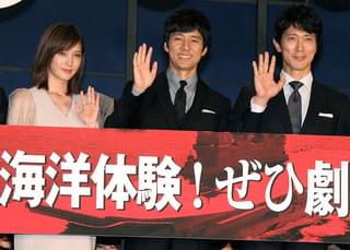 「空母いぶき」ヒット目指し出航、西島秀俊は原作者からの手紙に「感無量」