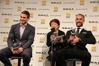 「S.W.A.T.」ジェイ・ハリントン＆アレックス・ラッセル来日！ファンの熱狂ぶりに圧倒