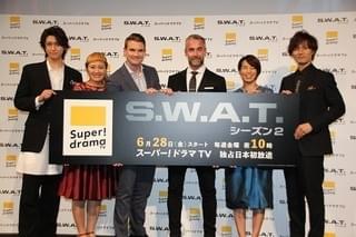 「S.W.A.T.」ジェイ・ハリントン＆アレックス・ラッセル来日！ファンの熱狂ぶりに圧倒