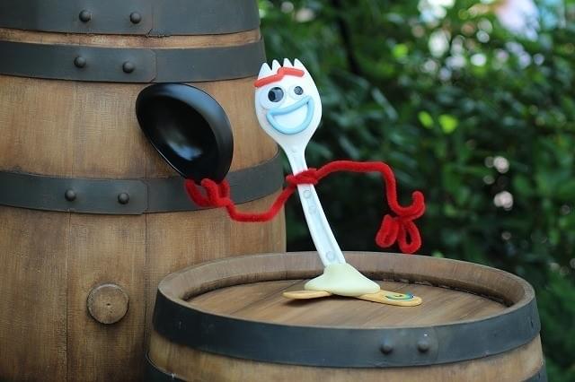 東京ディズ二ーランド内にこっそり隠れているフォーキー