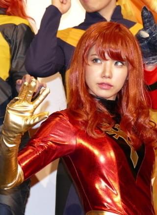 ガリットチュウ福島、顔が真っ青！「X-MEN」イベントで大暴れ