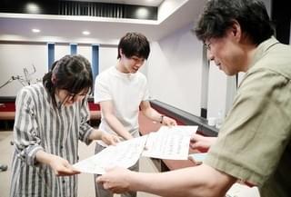 醍醐虎汰朗＆森七菜「天気の子」で“最上の正解”を探り続ける！ 本編アフレコに密着