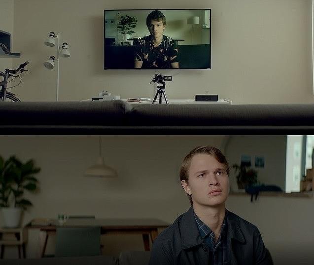 正反対の2つの人格を持つ青年をアンセル・エルゴートが演じた