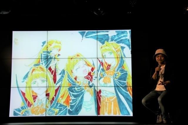 キャラクターラフも披露