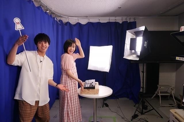 「天気の子」醍醐虎汰朗＆森七菜がお天気キャスターに挑戦！ 日本気象協会を訪問