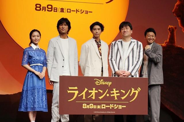 賀来賢人×江口洋介×佐藤二朗×亜生×門山葉子 “超実写”版「ライオン・キング」吹替版声優に決定！