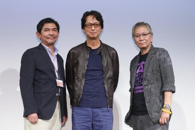 撮影時を振り返った3人