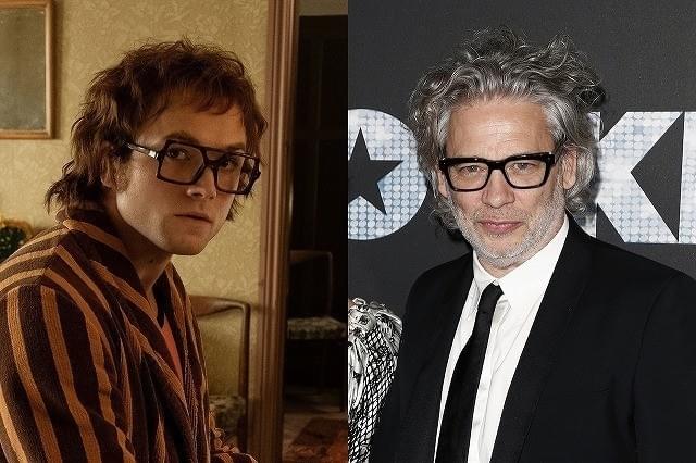 （左から）タロン・エガートン、デクスター・フレッチャー監督