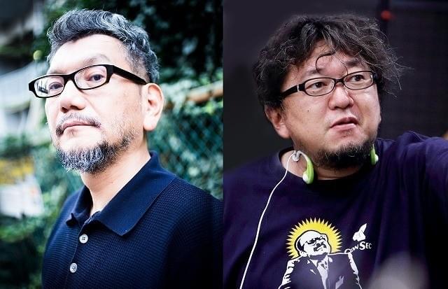 庵野秀明監督(左)と樋口真嗣監督