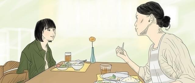 イラストは回想シーンに登場する