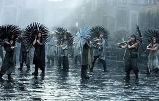 チャン・イーモウ監督「SHADOW 影武者」“アンブレラ・ソード”のアクション収めた本編映像