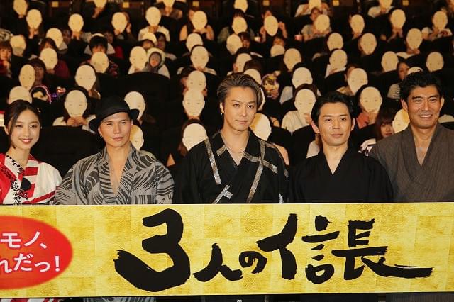 「3人の信長」撮影現場でTAKAHIROの男気さく裂 クレープ屋丸ごと差し入れ＆裸にちょんまげ!?