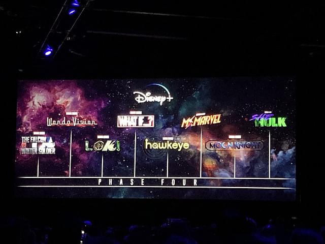 【D23】MCUフェーズ4に新シリーズ3作品が追加！「Disney＋」で配信決定