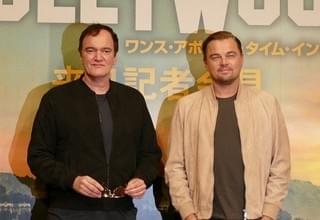 タランティーノ、来日会見でレア邦画のDVDおねだり！ レオは“故郷”ハリウッドへの思い語る