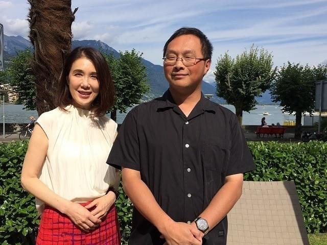 ロカルノ映画祭に参加した「よこがお」深田晃司監督と筒井真理子