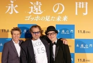 ゴッホ役でベネチア男優賞に輝いたウィレム・デフォー、17年ぶりの来日！