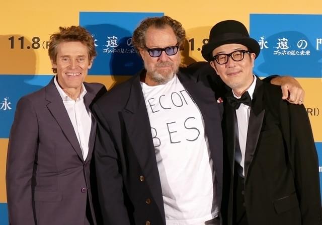 ゴッホ役でベネチア男優賞に輝いたウィレム・デフォー、17年ぶりの来日！