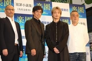 綾野剛、吉田修一原作「逃亡小説集」映画化熱望！ 吉田氏＆瀬々敬久監督に直談判