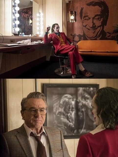 ロバート・デ・ニーロとの共演シーン