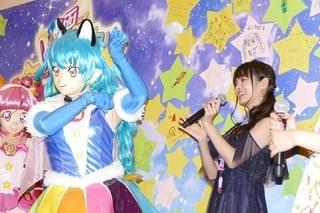 知念里奈「プリキュア」初日挨拶で主題歌を熱唱、プリキュアたち聞き入る