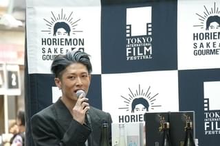 MIYAVI、自身の日本酒ブランドをPR「もっと世界に広めていきたい」