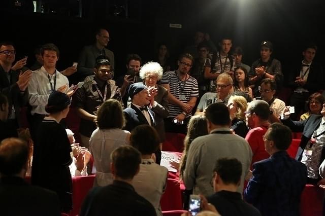 第70回カンヌ国際映画祭上映時の様子