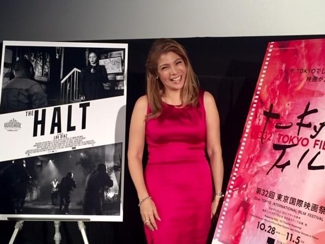 フィリピンの鬼才ラブ・ディアスのカンヌ出品作「停止」 女優が来日し作品を解説