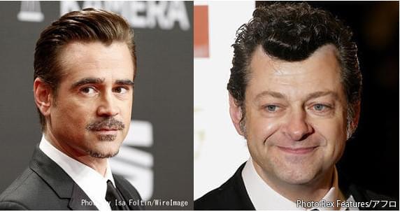 コリン・ファレルとアンディ・サーキス